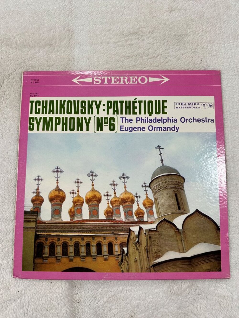 Tchaikovsky: Pathetique Symphony No. 6 - Eugene Ormandy - LP Stereo Columbia